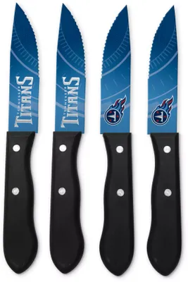 Sports Vault Tennessee Titans Steak Knives