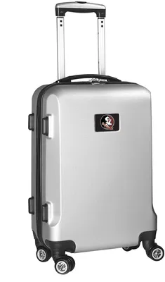 Mojo Florida State Seminoles Silver Hard Case Carry-On