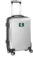 Mojo Michigan State Spartans Silver Hard Case Carry-On