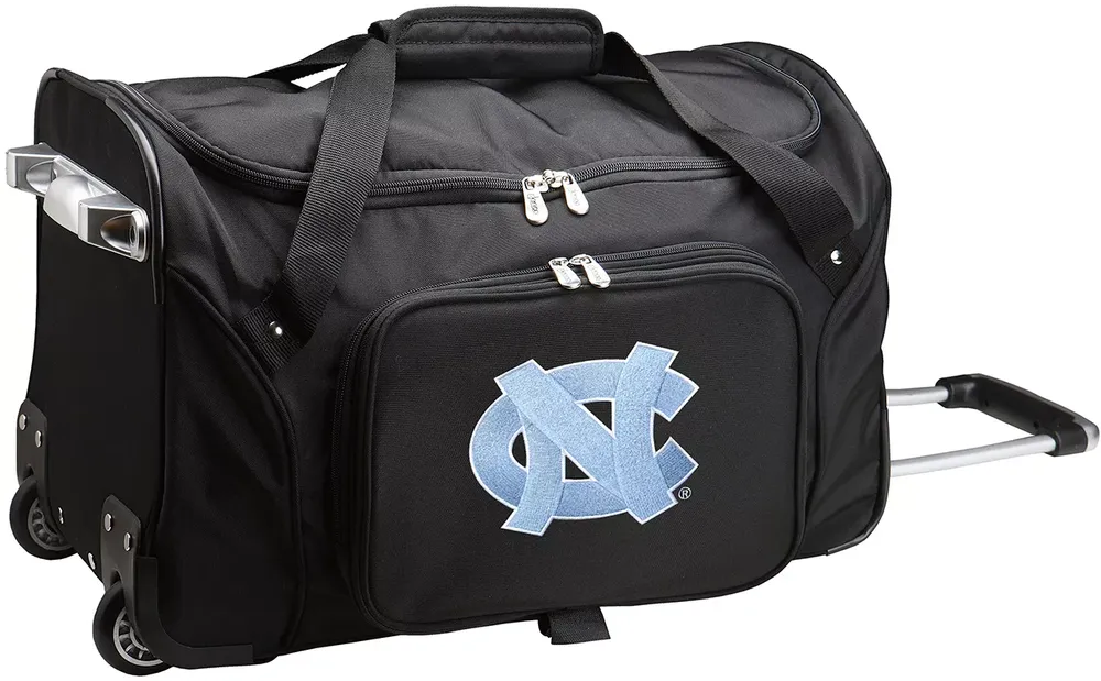 Mojo North Carolina Tar Heels Wheeled Duffle