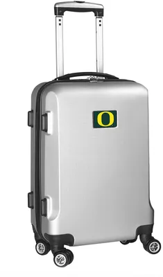 Mojo Oregon Ducks Silver Hard Case Carry-On