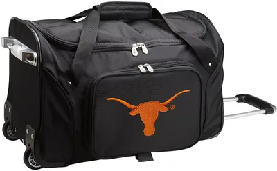 Mojo Texas Longhorns Wheeled Duffle