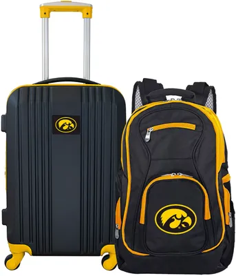 Mojo Iowa Hawkeyes Two Piece Luggage Set