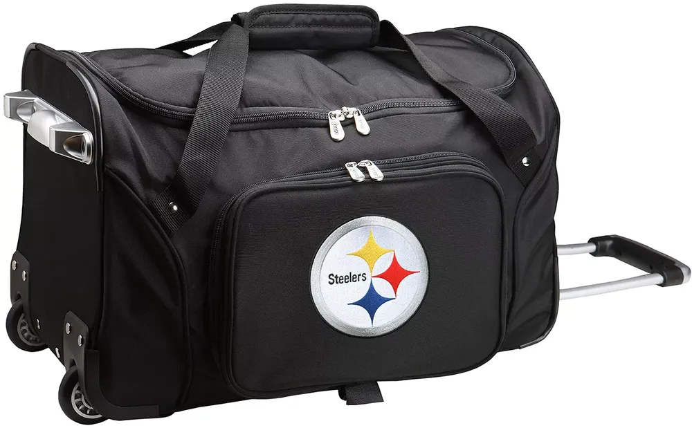 Mojo Pittsburgh Steelers Wheeled Duffle