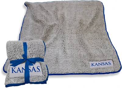 Logo Brands Kansas Jayhawks 50'' x 60'' Frosty Fleece Blanket