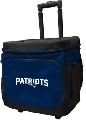 Logo Brands New England Patriots Rolling Cooler