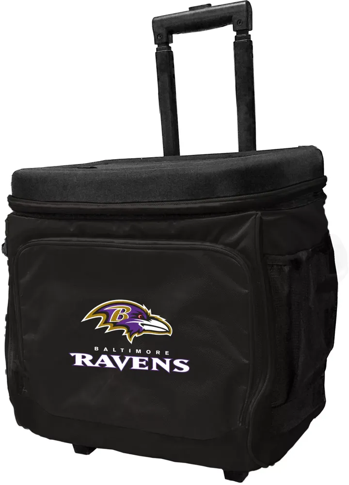 Logo Brands Baltimore Ravens Rolling Cooler