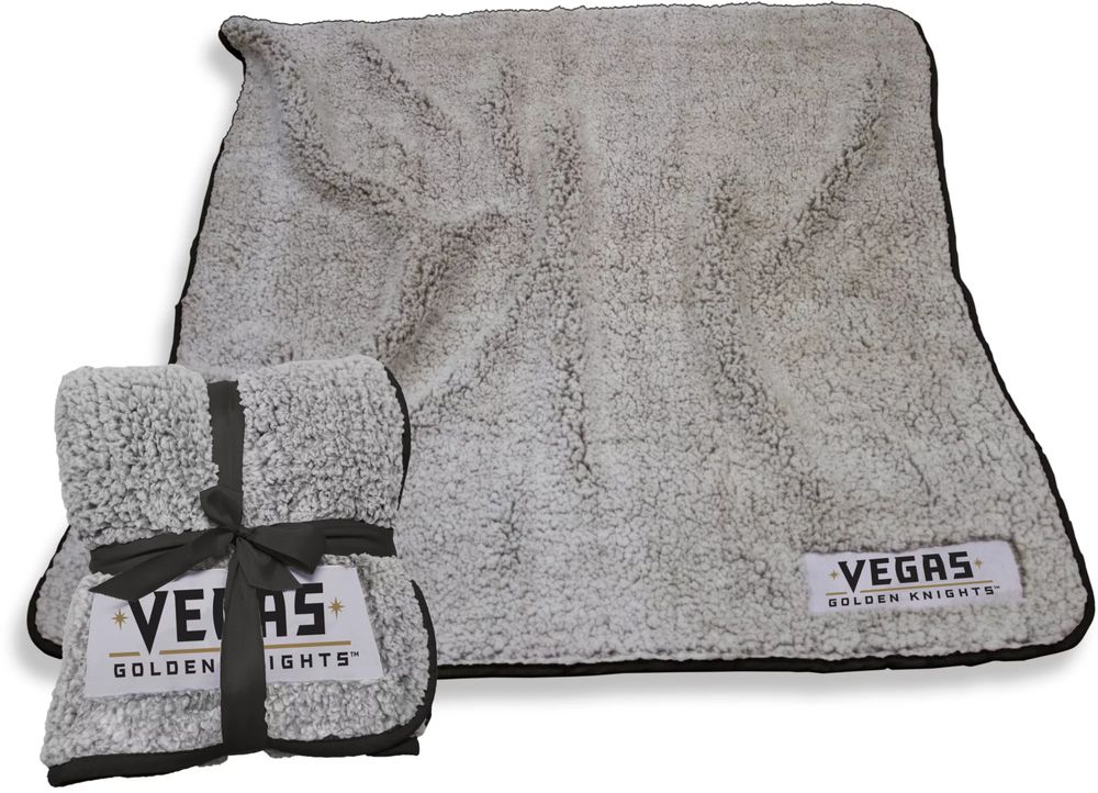 Logo Brands Vegas Golden Knights 50'' x 60'' Frosty Fleece Blanket