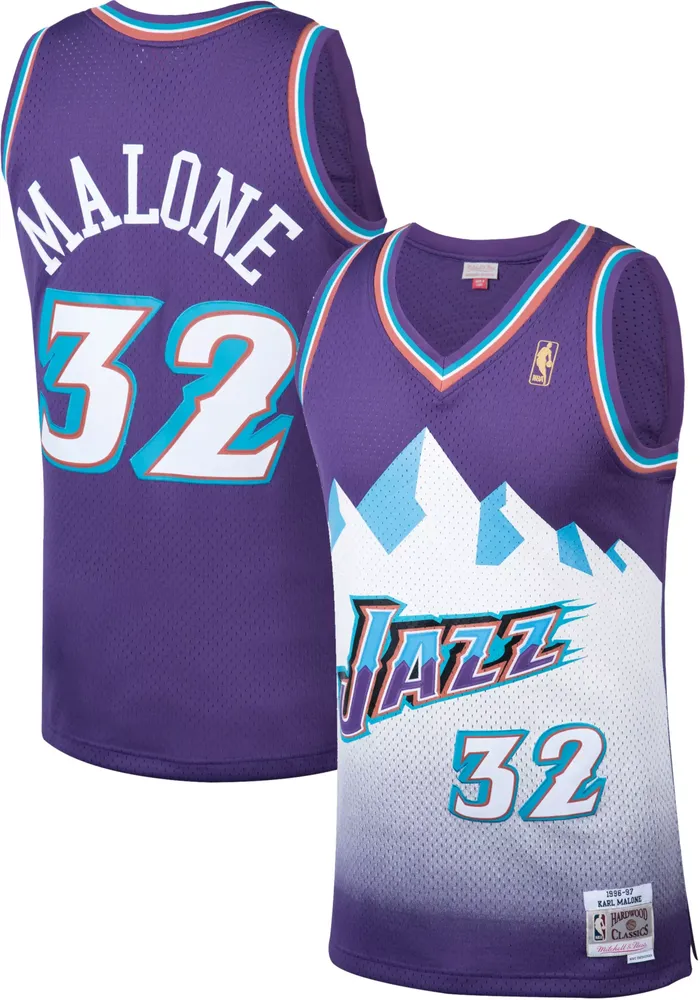 Mitchell & Ness Men's Utah Jazz Karl Malone #32 Swingman Jersey