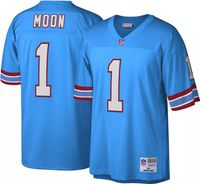 Mitchell & Ness Men's Houston Oilers Warren Moon #1 1993 Home Throwback Jersey