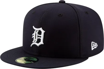 New Era Men's Detroit Tigers 59Fifty Home Navy Authentic Hat