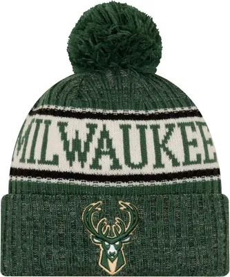 New Era Men's Milwaukee Bucks Sports Knit Hat