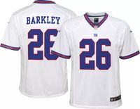 Nike Youth New York Giants Saquon Barkley #26 Royal Game Jersey