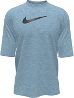 Nike Boys' Heather Hydro Half Sleeve Rash Guard