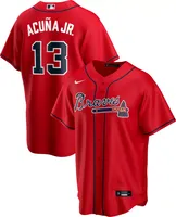 Nike Men's Replica Atlanta Braves Acuna Jr. #13 Cool Base Jersey