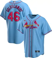 Nike Men's Replica St. Louis Cardinals Paul Goldschmidt #46 Cool Base Jersey