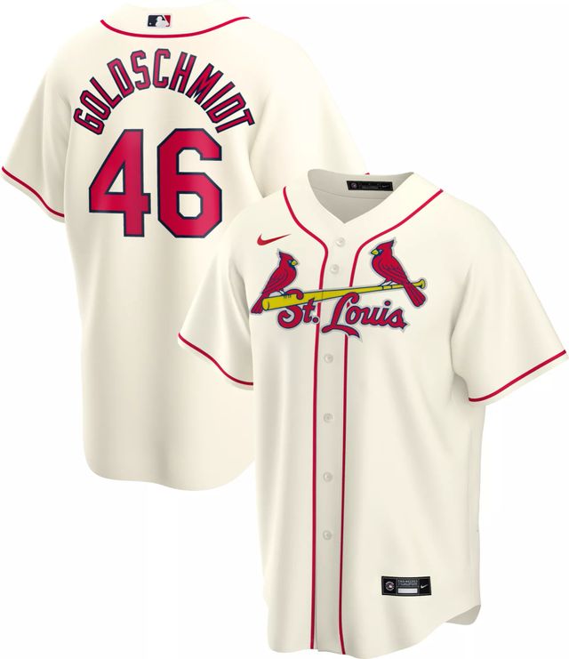 Youth Nike Paul Goldschmidt Navy St. Louis Cardinals Player Name & Number T- Shirt