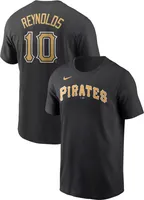 Nike Men's Pittsburgh Pirates Bryan Reynolds #10 Black T-Shirt