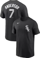 Nike Men's Chicago White Sox Tim Anderson #7 Black T-Shirt