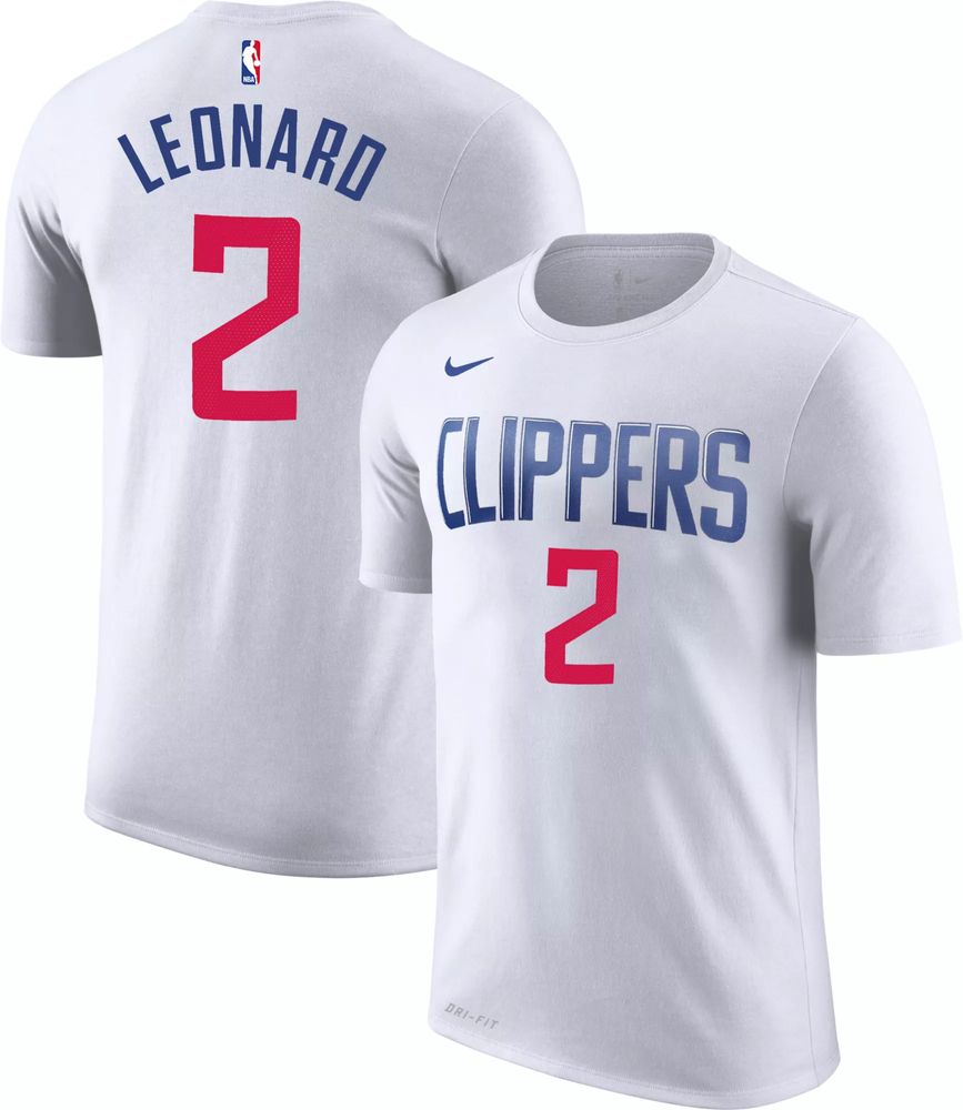 Nike Youth Los Angeles Clippers Kawhi Leonard #2 Black Dri-FIT