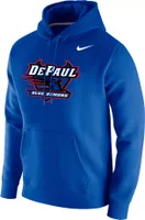 Nike Men's DePaul Blue Demons Royal Blue Club Fleece Pullover Hoodie