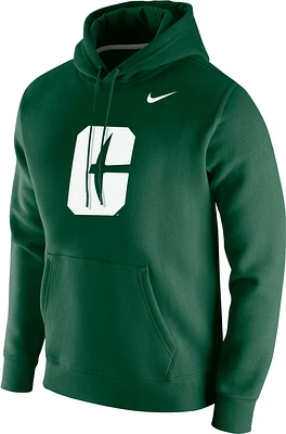 Nike Men's Charlotte 49ers Green Club Fleece Pullover Hoodie