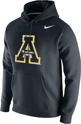 Nike Men's Appalachian State Mountaineers Club Fleece Pullover Black Hoodie