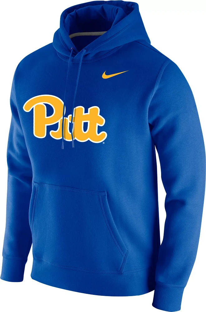 Nike Men's Pitt Panthers Blue Club Fleece Pullover Hoodie