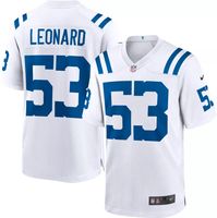 Indianapolis Colts Nike Game Team Colour Jersey - Gym Blue - Darius Leonard  - Womens