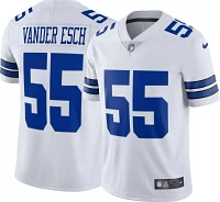 Nike Men's Dallas Cowboys Leighton Vander Esch #55 Vapor Limited White Jersey