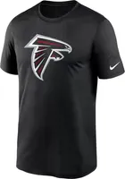 Nike Men's Atlanta Falcons Legend Logo Black T-Shirt