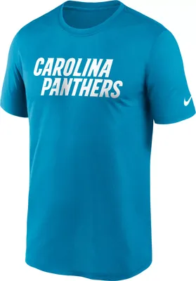 Nike Men's Carolina Panthers Sideline Dri-Fit Cotton  T-Shirt