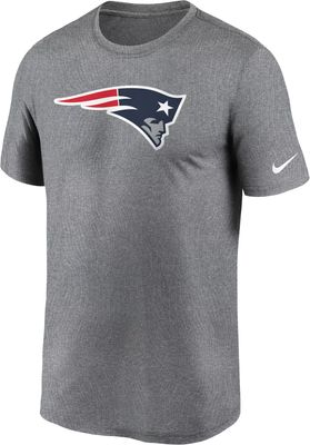 Nike Men's New England Patriots Legend Logo Grey T-Shirt