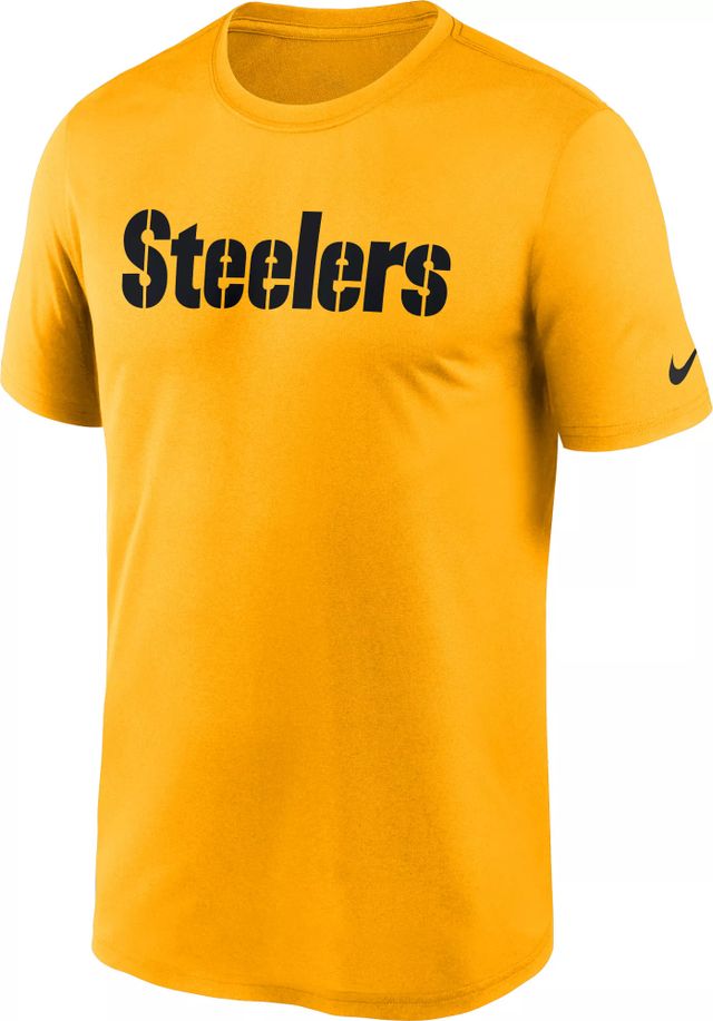 Pittsburgh Steelers Nike Legend On-field Seismic White Short Sleeve T-Shirt