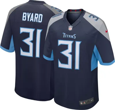 Nike Men's Tennessee Titans Kevin Byard #31 Navy Game Jersey