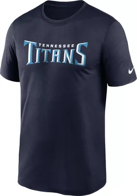 Nike Men's Tennessee Titans Sideline Dri-Fit Cotton  T-Shirt