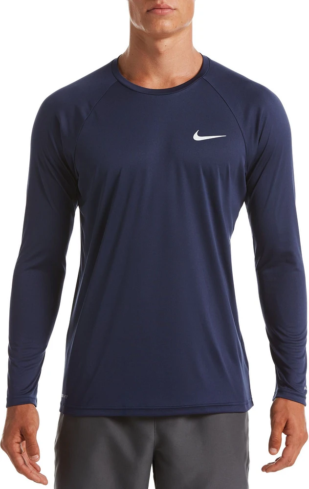 Nike Men's Essential Long Sleeve Hydro Rashguard