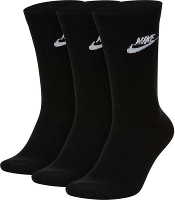 Nike Men's Sportswear Every Essential Crew Socks 3 Pack