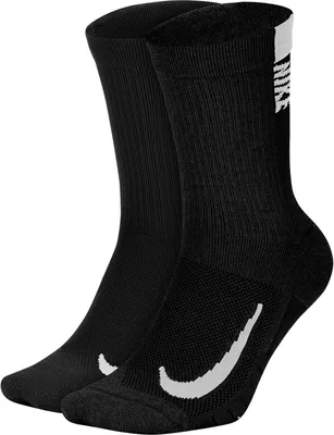 Nike Multiplier Crew Socks - 2 Pack