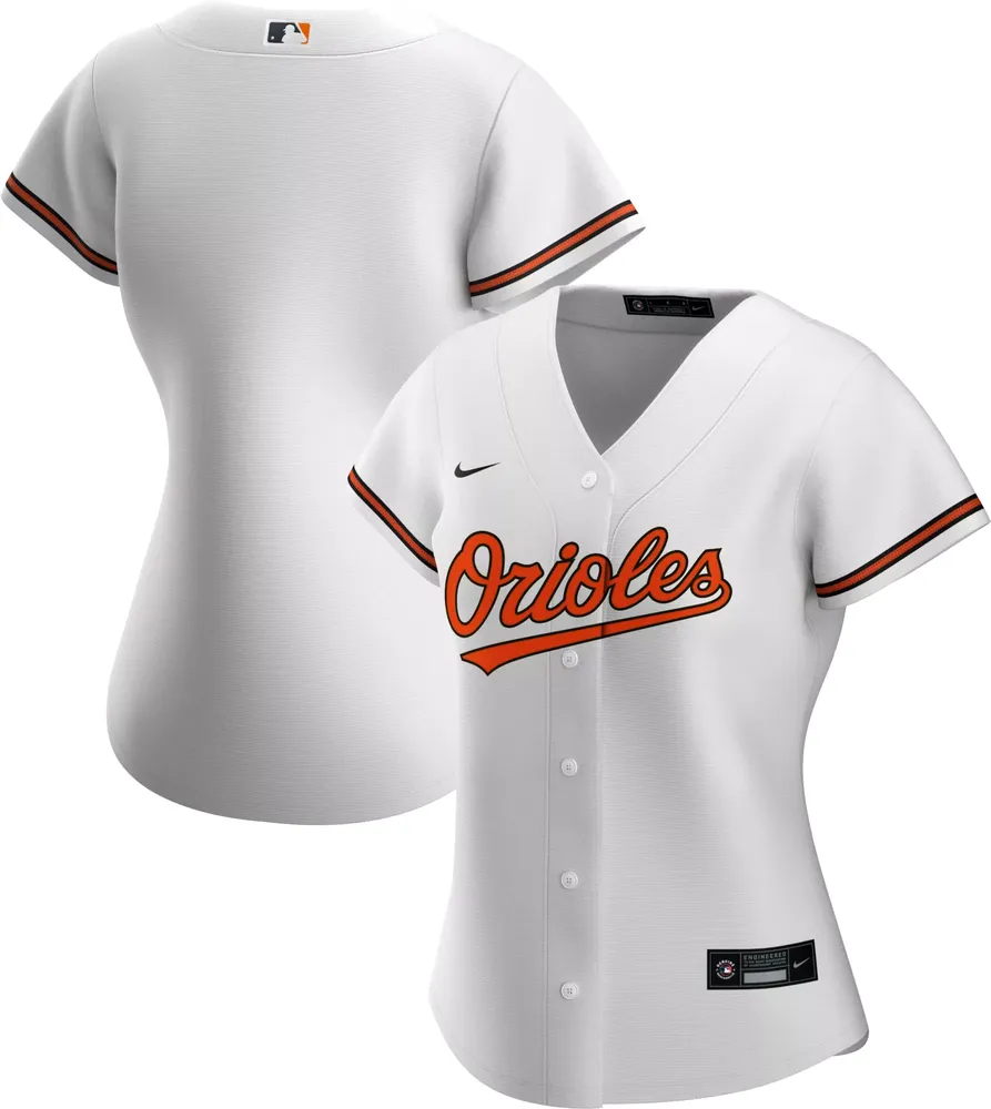 Nike Women's Replica Baltimore Orioles Cool Base White Jersey