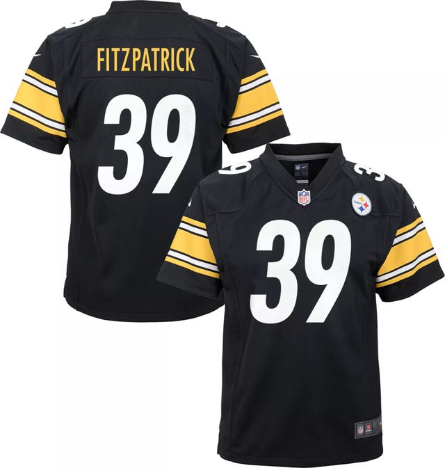 Nike Men's Pittsburgh Steelers Minkah Fitzpatrick #39 Black Game Jersey