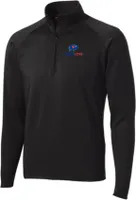 BuffaLove Men's Black Quarter-Zip Pullover