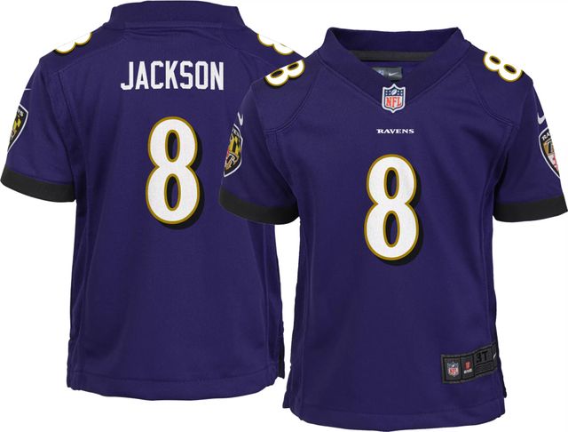 Lamar Jackson #8 Baltimore Ravens Men's Large Jersey Black