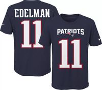 Youth Nike Julian Edelman Navy New England Patriots Game Jersey