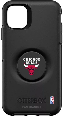 Otterbox Chicago Bulls Black iPhone Case with PopSocket