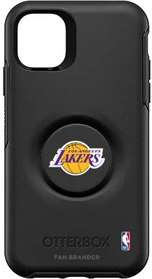 Otterbox Los Angeles Lakers Black iPhone Case with PopSocket