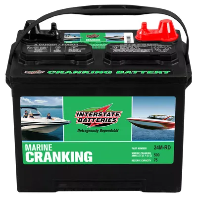 Interstate Batteries 24M-RD Marine Cranking Battery