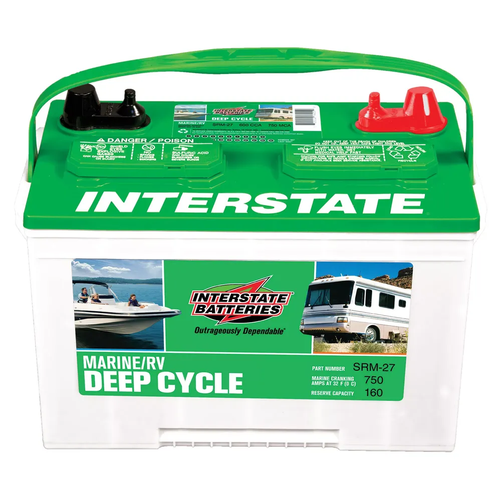 Interstate Batteries SRM- Marine/RV Deep Cycle Battery