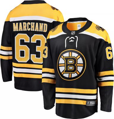 Boston Bruins Men's 500 Level Brad Marchand Boston Gray T-Shirt