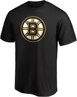 NHL Men's Boston Bruins Primary Logo Black T-Shirt